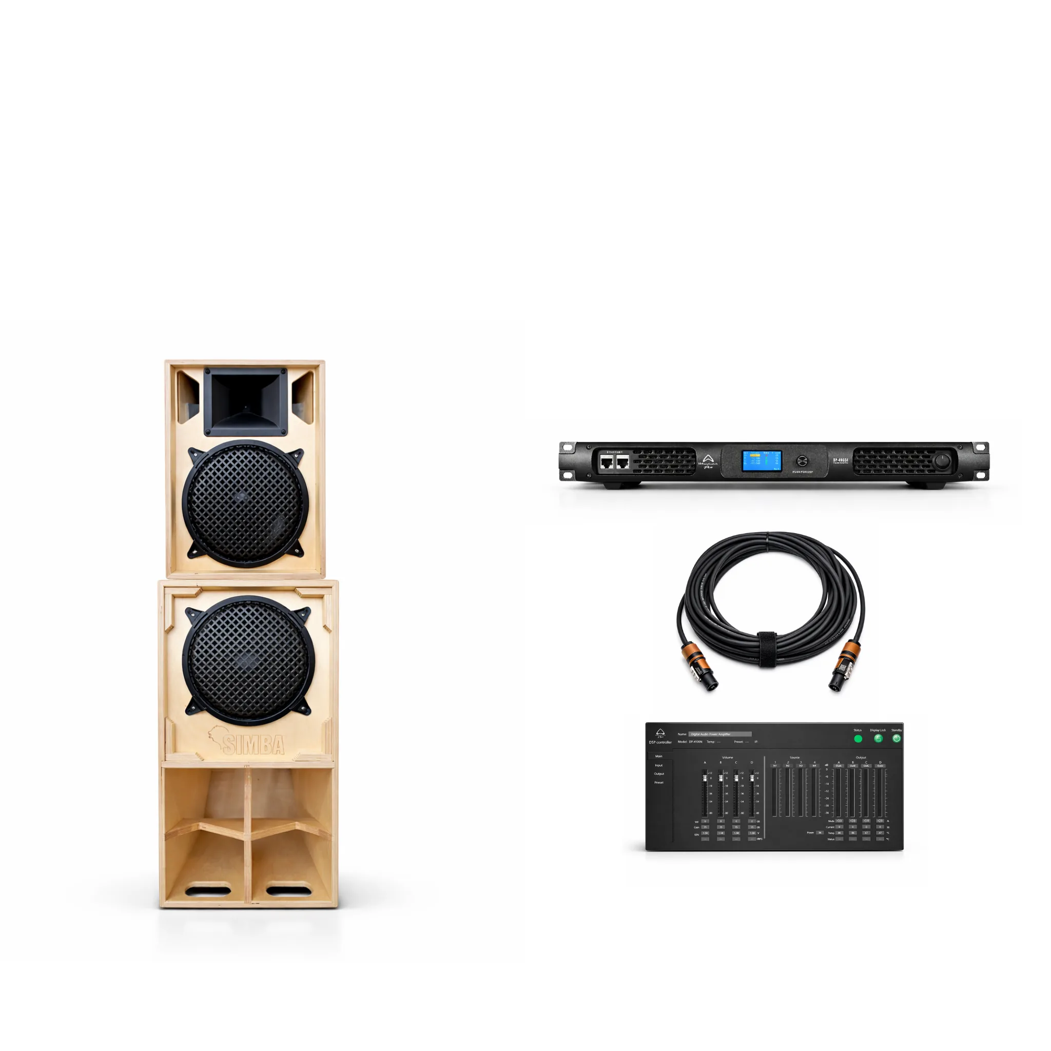 VAS Audio Simba 10-inch 4-Way Portable sound system