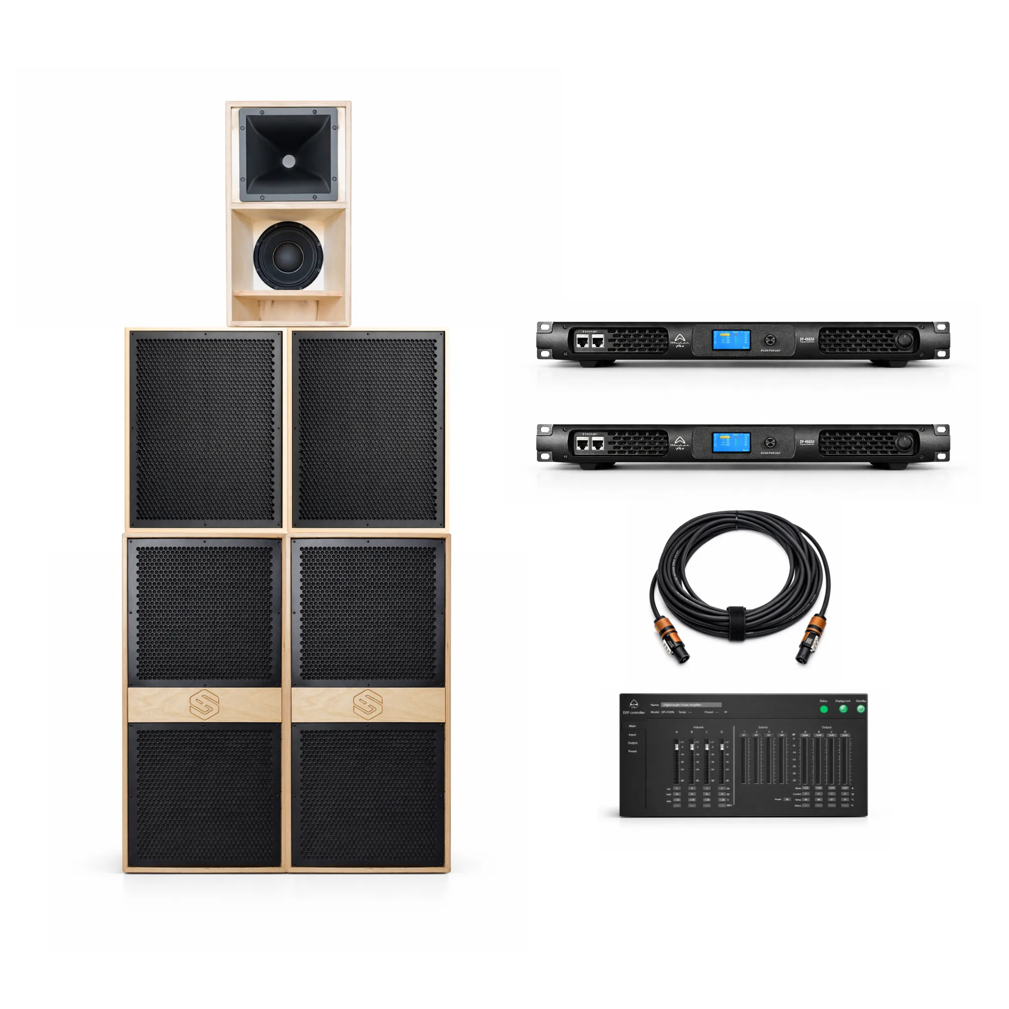 VAS Audio Lava Dual 12-inch 4-Way sound system