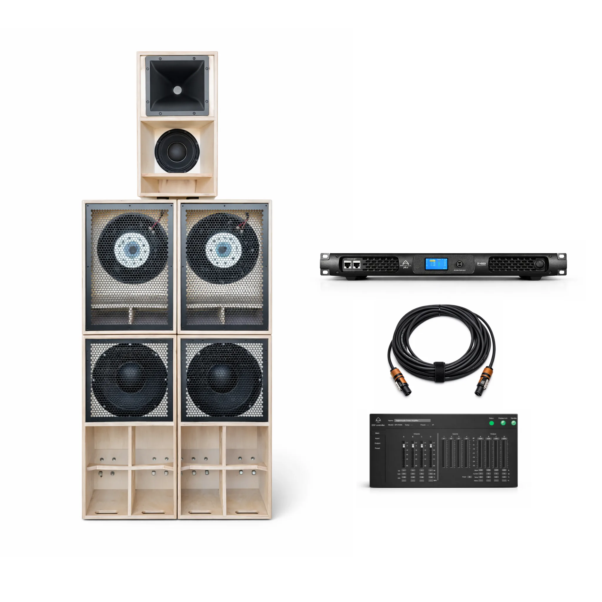VAS Audio Faya 12-inch 4-Way Portable sound system